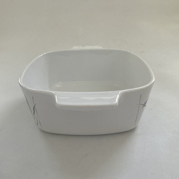 VINTAGE 2 Corning Ware Shadow Iris Casserole Dish A-1-B NO Lid 1 & 1.5 Liter MCM - Picture 4 of 15